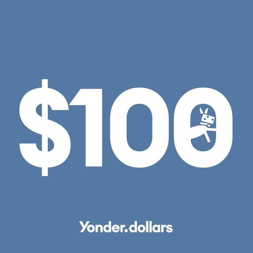 $100 yonder dog gift card
