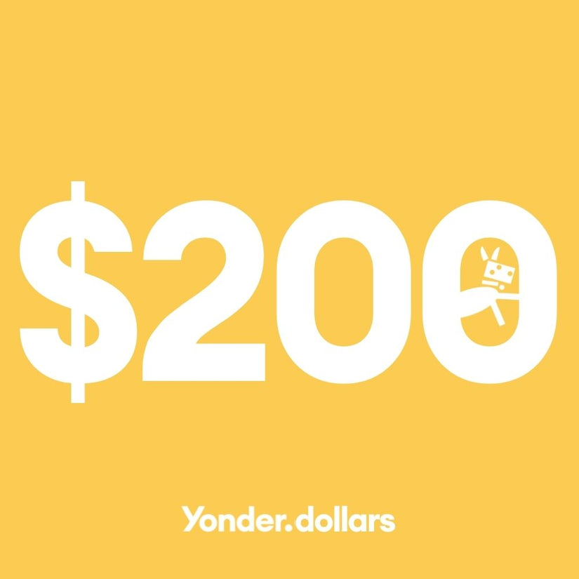 $200 yonder dog gift card