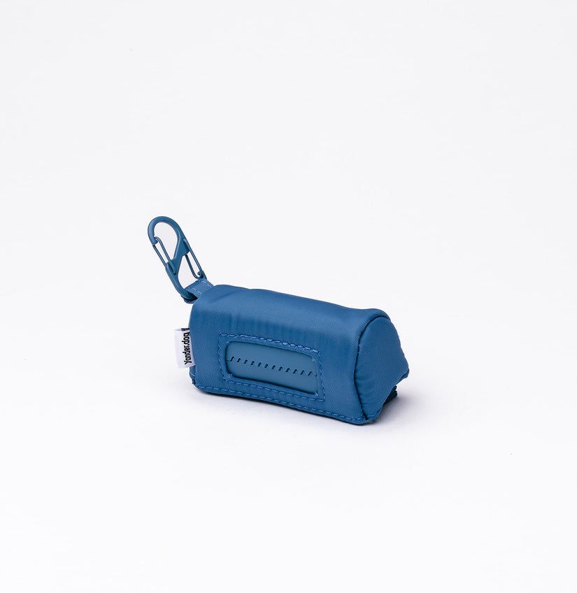 poop bag holder blue