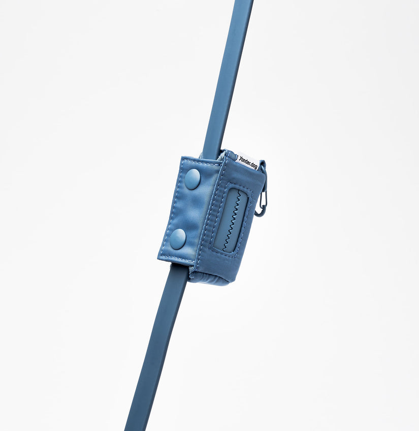 poop bag holder blue