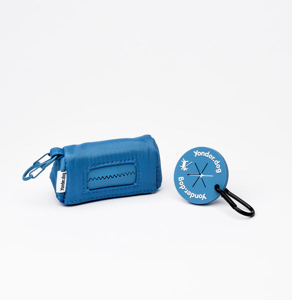 Poop Bag Holder Blue